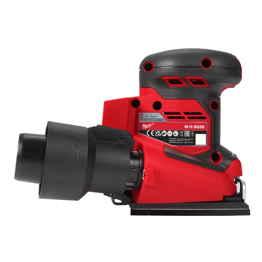 MILWAUKEE Akku-Schwingschleifer M18BQSS-0, solo, im Karton