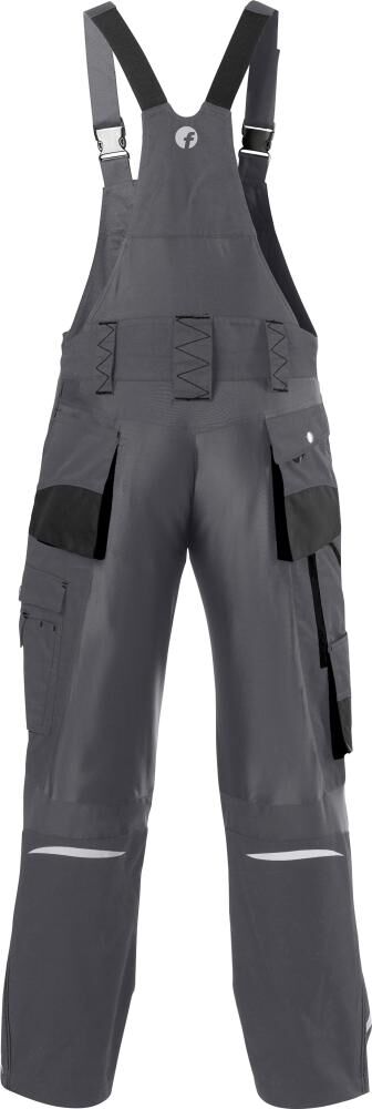 FORTIS Latzhose 24 dunkelgrau/schwarz Gr.52