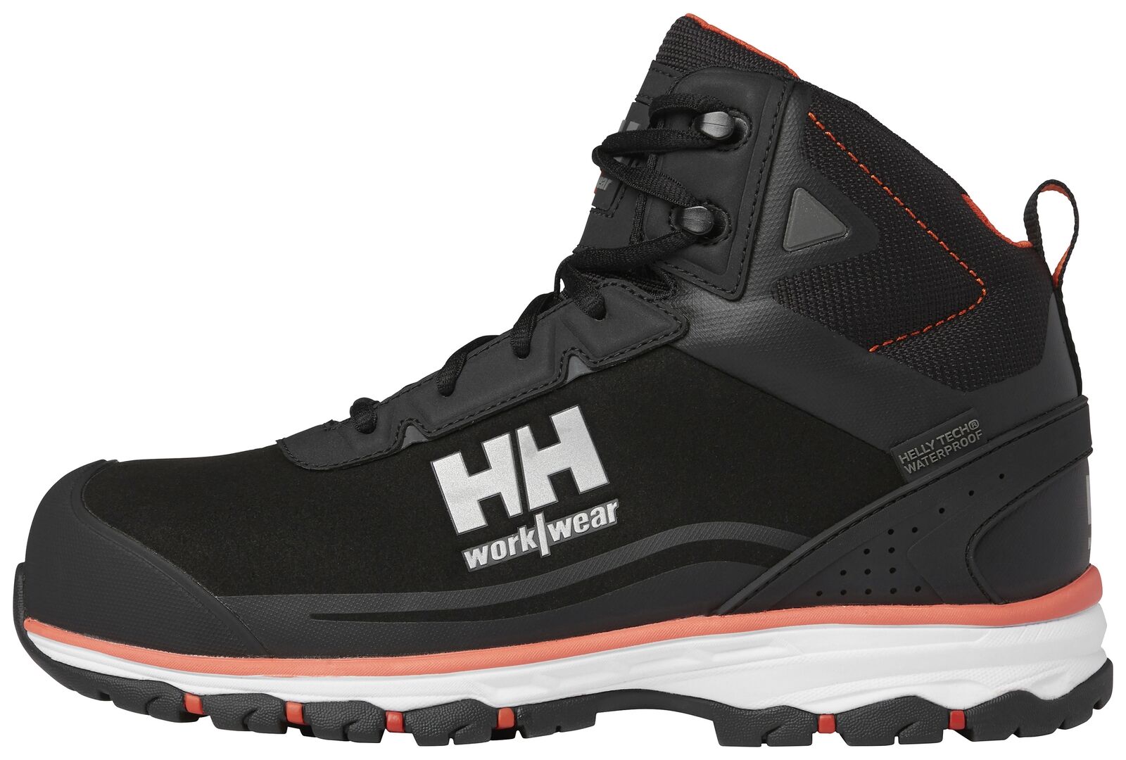 HELLY HANSEN Sicherheits-Schuh 78392 Chelsea Evo, S3 MID Gr. 44 BLACK/ORANGE HELLY HANSEN Sicherheits-Schuh 78392 Chelsea Evo, S3 MID Gr. 44 BLACK/ORANGE