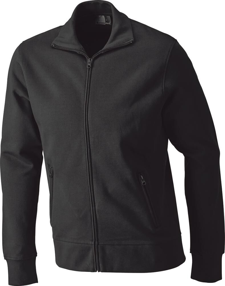 PROMODORO Sweatshirtjacke schwarz Gr.M