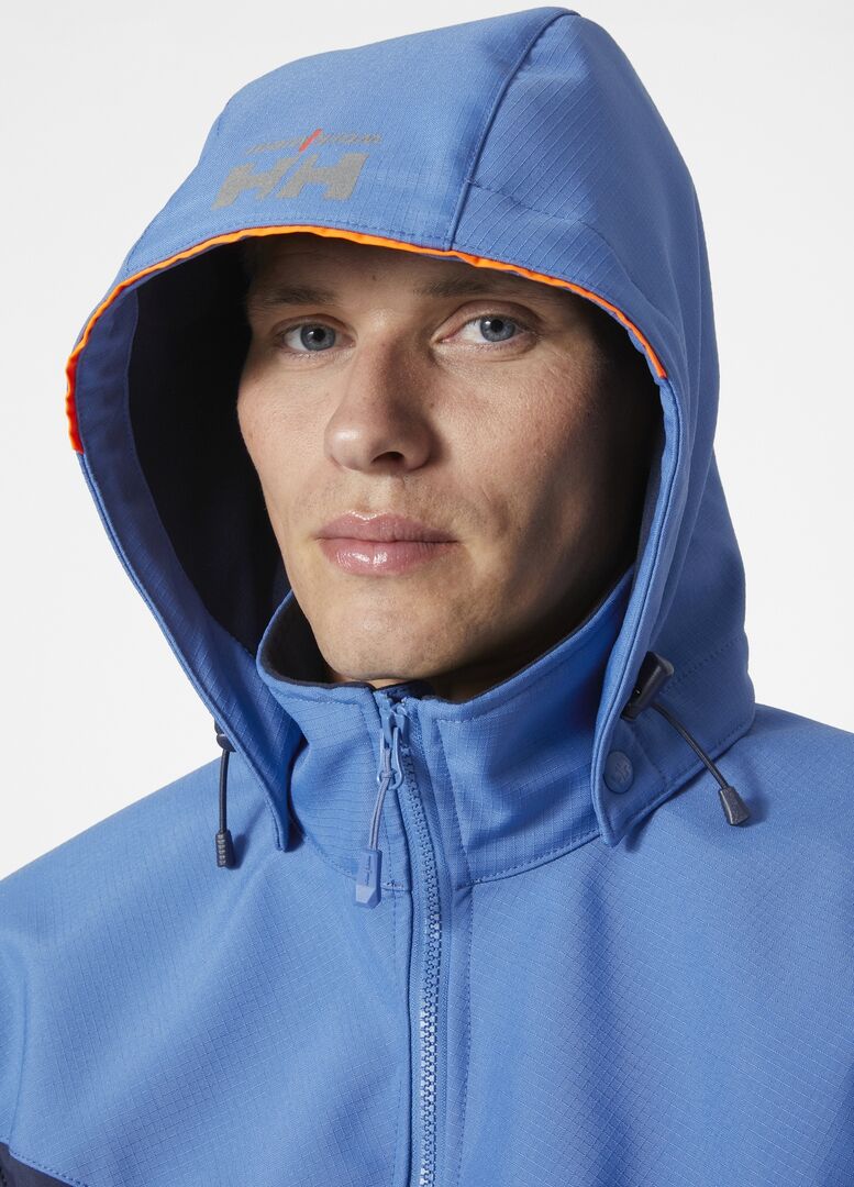 HELLY HANSEN Oxford Softshell-Jacke 74290 Gr. M NAVY/STONE BLUE HELLY HANSEN Oxford Softshell-Jacke 74290 Gr. M NAVY/STONE BLUE