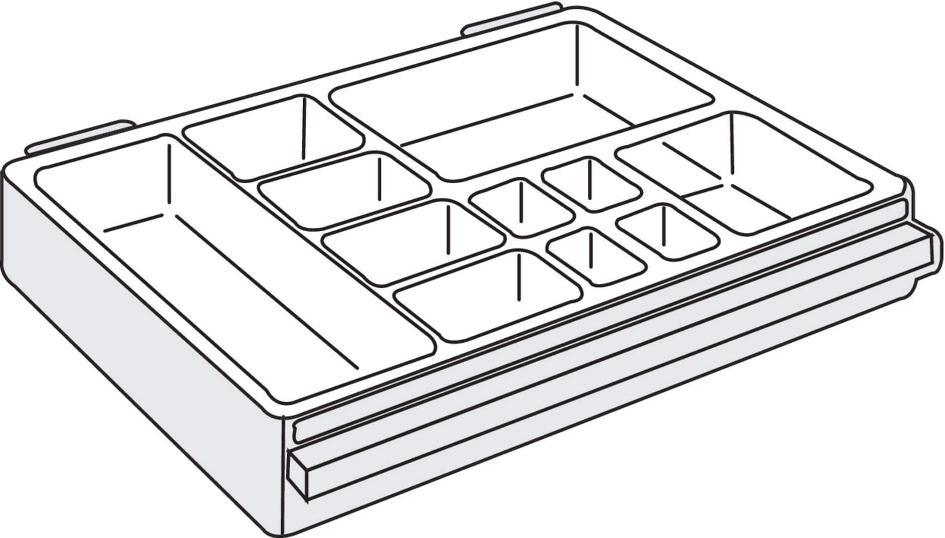 RAACO Etiketten Set a 6 Stk. für Schublade Typ C RAACO Etiketten Set a 6 Stk. für Schublade Typ C