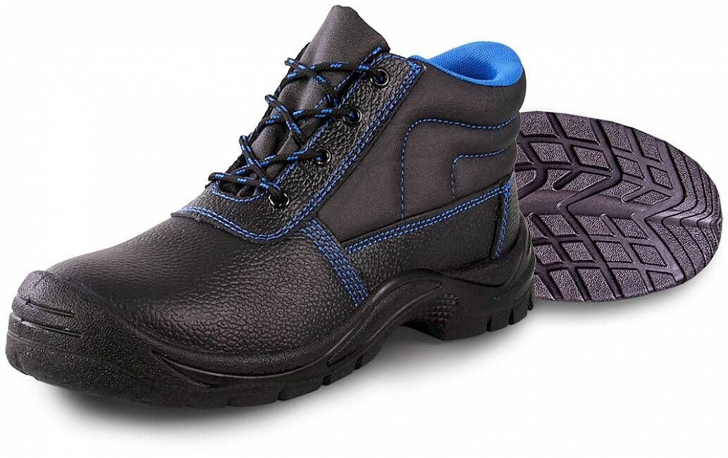 Bau-Schnürstiefel Leon S3, schwarz, Gr. 42