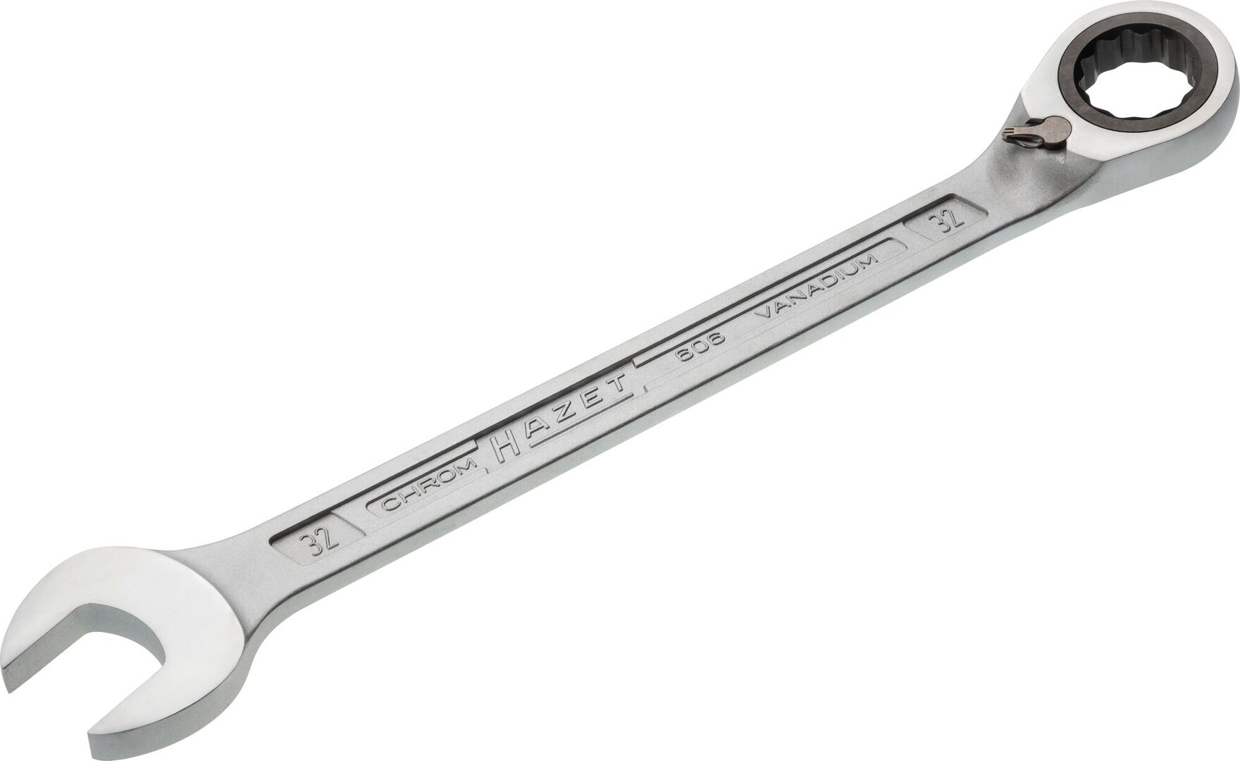 HAZET Knarren-Ring-Maulschlüssel 606 32 mm