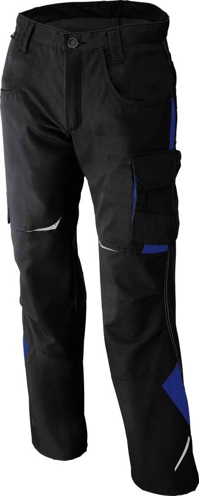 KÜBLER Hose, MG, 260 g/qm, Gr. 98, schw./kbl.blau