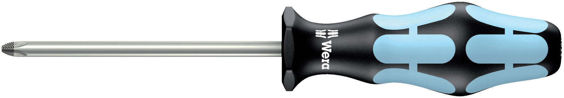 WERA Kreuzschlitz-Schraubendreher Phillips Kraftform PH 1x 80mm rostfr. WERA Kreuzschlitz-Schraubendreher Phillips Kraftform PH 1x 80mm rostfr.