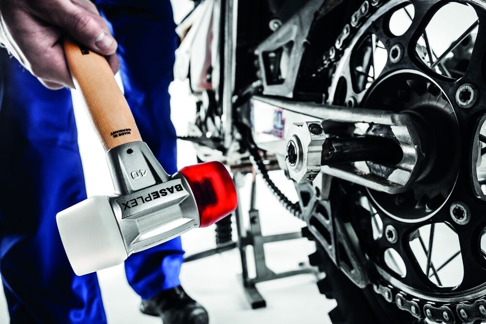 HALDER Schonhammer mit Einsätzen Celluloseacetat & Nylon,BASEPLEX 40mm HALDER Schonhammer mit Einsätzen Celluloseacetat & Nylon,BASEPLEX 40mm