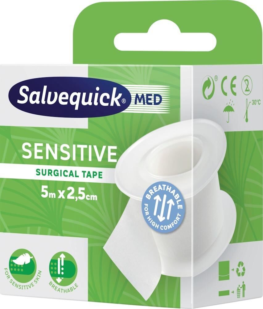 Salvequick Tapeband 5m x 2,5cm