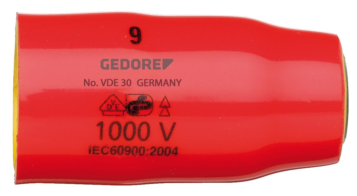 GEDORE VDE-Steckschlüsseleinsatz 3/8" VDE 30 15 2946467 GEDORE VDE-Steckschlüsseleinsatz 3/8" VDE 30 15 2946467