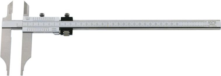 Werkstattmessschieber m.parallaxfreier Ablesung 1/20 300x 90 mm FORMAT