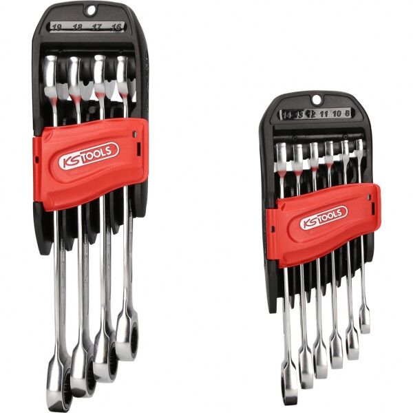 KS-TOOLS KS TOOLS Ratschenschlüssel-Set GEARplus 10-tlg. 8-19mm KS-TOOLS KS TOOLS Ratschenschlüssel-Set GEARplus 10-tlg. 8-19mm