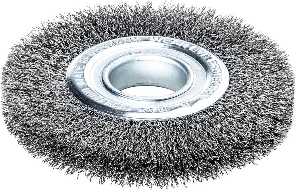 LESSMANN Rundbürste Stahldraht 125x21/23mm gewellt 0,3mm LESSMANN Rundbürste Stahldraht 125x21/23mm gewellt 0,3mm