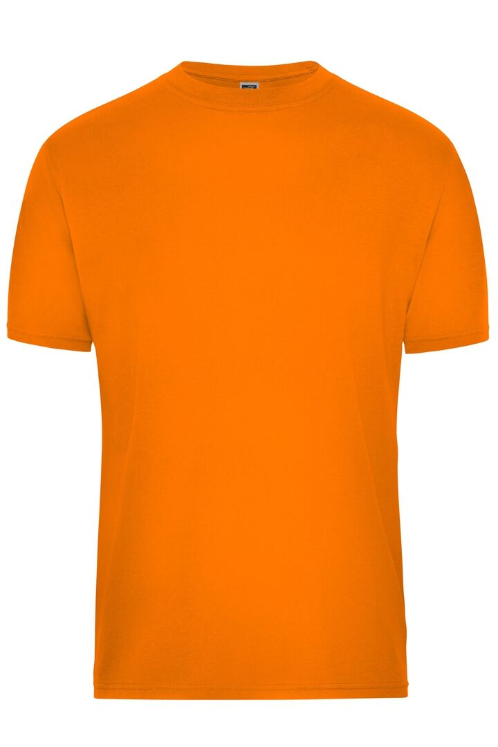 JAMES & NICHOLSON JN Herren Workwear T-Shirt JN1808 orange Größe 4XL