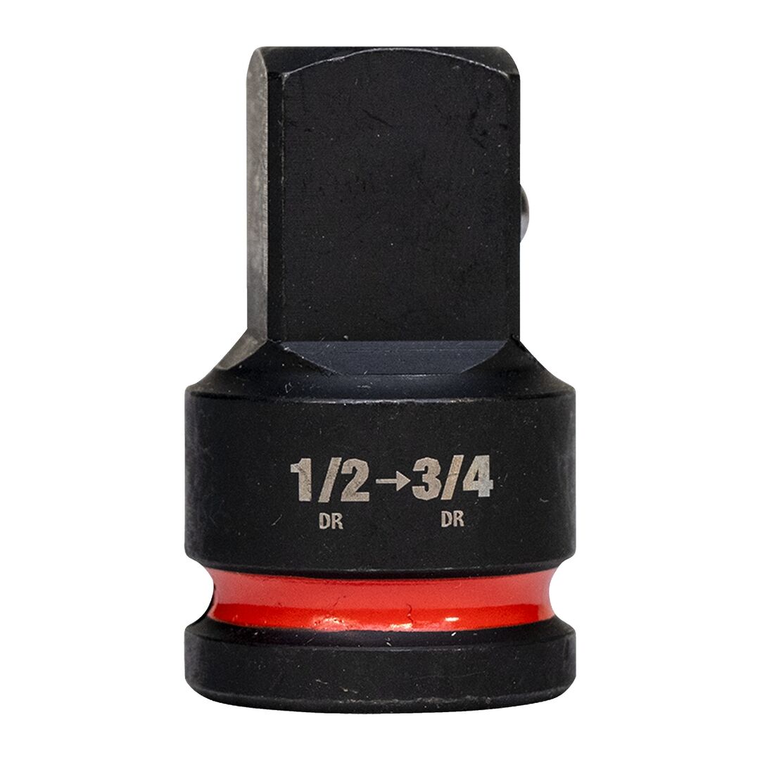 MILWAUKEE SHOCKWAVE Adapter 1/2" Vierkant auf 3/4" Vierkant