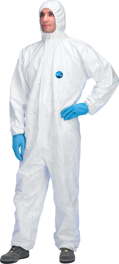 TYVEK Einweganzug Classic 500 XPERT weiß, Kat. III, Typ 5 B, 6 B, Gr. XL