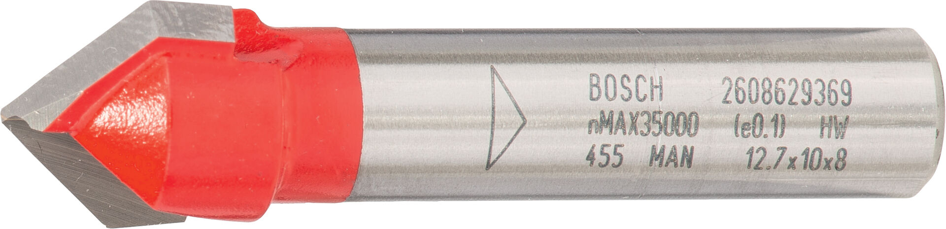 BOSCH HM V-Nutfräser 90 G Ø31,8x19,0x51,0mm BOSCH HM V-Nutfräser 90 G Ø31,8x19,0x51,0mm