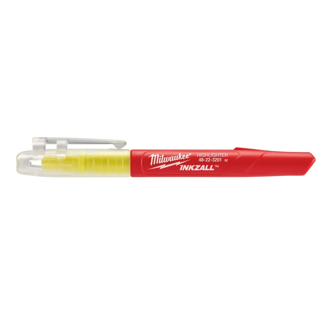 MILWAUKEE INKZALL Leuchtmarker-Set 5teilig blau grün gelb orange pink