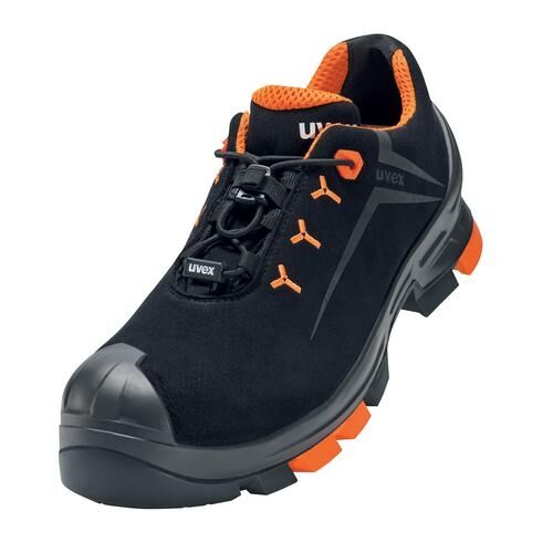 UVEX 2 Sicherheits-Halbschuh Gr. 42 W11 S3L ESD SR schw/orange 6508.2