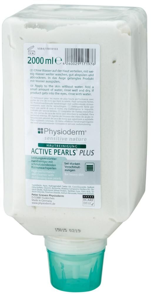 PHYSIODERM Handreiniger Active Pearls Plus 2.000ml Varioflasche PHYSIODERM Handreiniger Active Pearls Plus 2.000ml Varioflasche