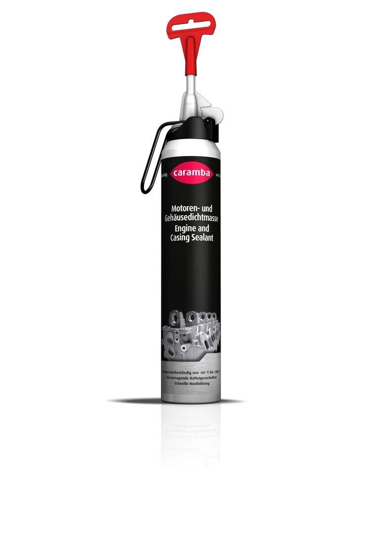 CARAMBA Motoren- und Gehäusedichtmasse 200 ml Kartusche rot "Profi-Serie"