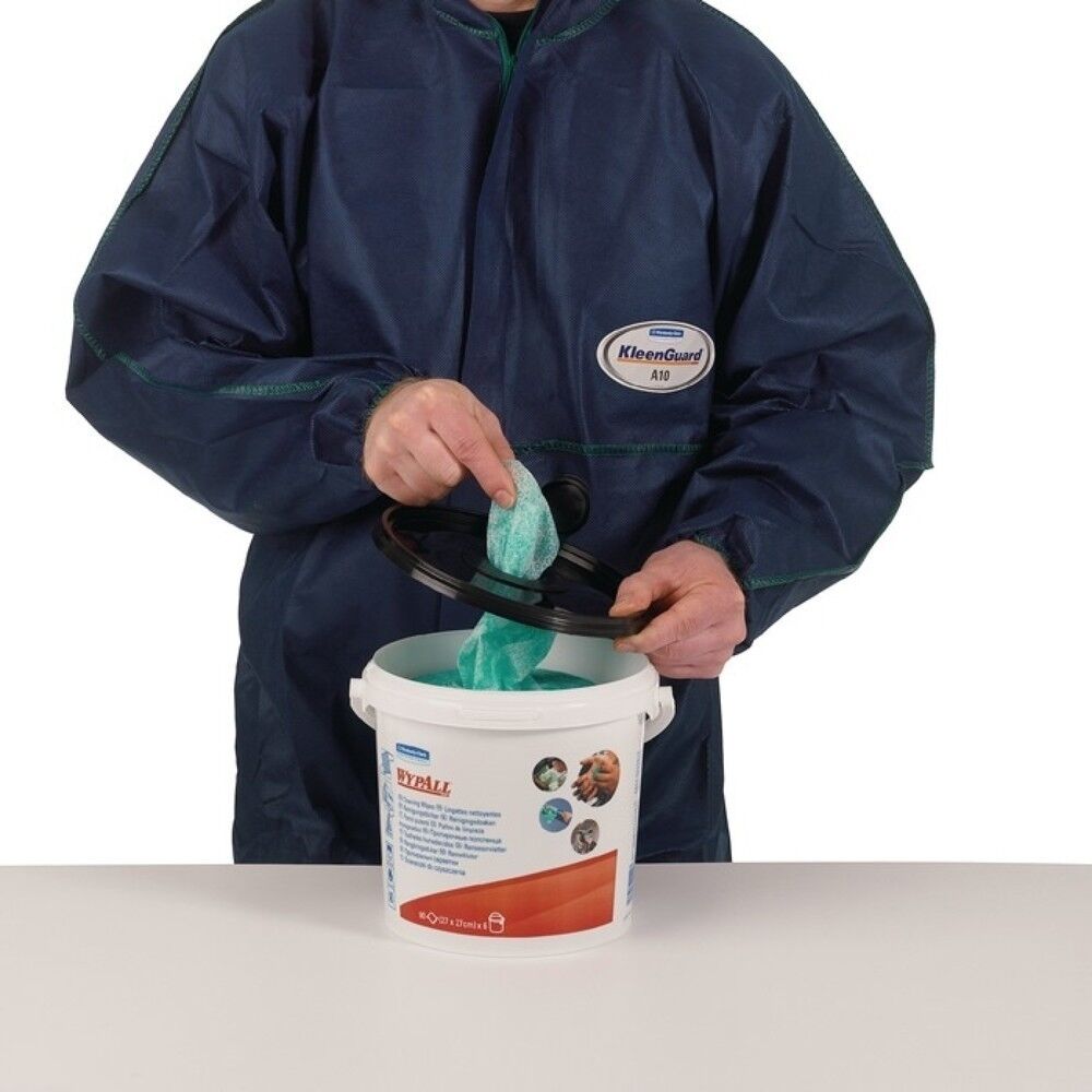 WYPALL Reinigungstücher 7775 im Spendereimer, 90 Tücher, 27x27 cm, grün WYPALL Reinigungstücher 7775 im Spendereimer, 90 Tücher, 27x27 cm, grün