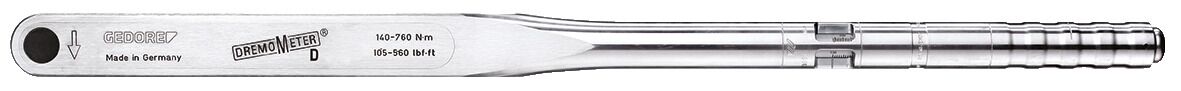 GEDORE Drehmomentschlüssel DREMOMETER D 3/4" 155-760 Nm, 8563-10, 7691500 GEDORE Drehmomentschlüssel DREMOMETER D 3/4" 155-760 Nm, 8563-10, 7691500