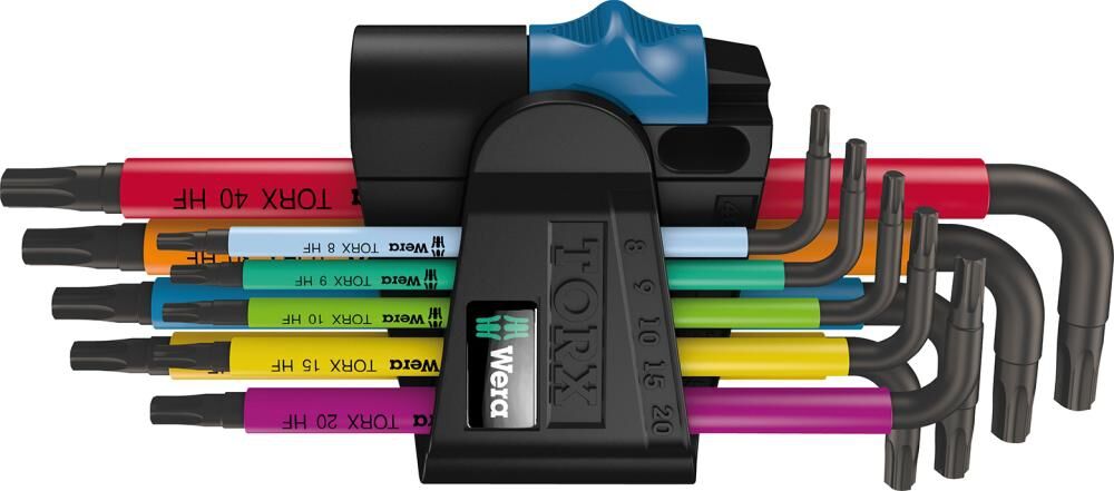 WERA Winkelschraubendreher-Set 9tlg. Multicolor HF WERA Winkelschraubendreher-Set 9tlg. Multicolor HF