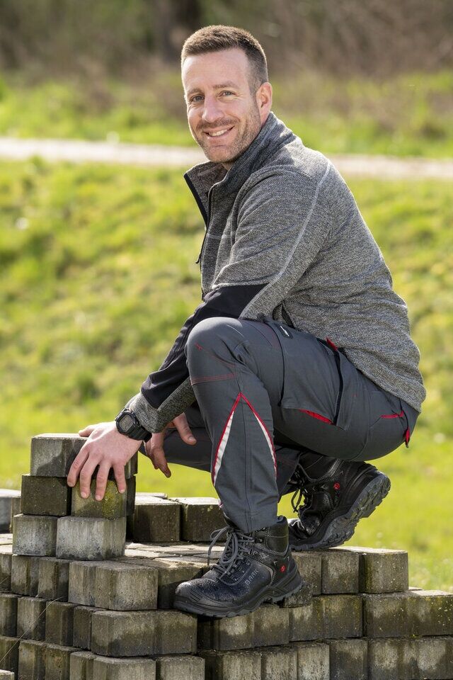 BAAK Big Boss Stiefel S3 S 213083 Glattleder Weite 12 Gr. 45