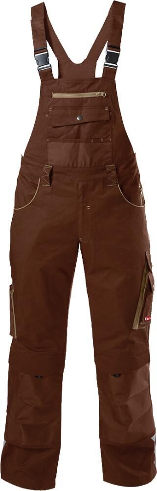 FORTIS Latzhose 24 braun/beige Gr. 106 FORTIS Latzhose 24 braun/beige Gr. 106