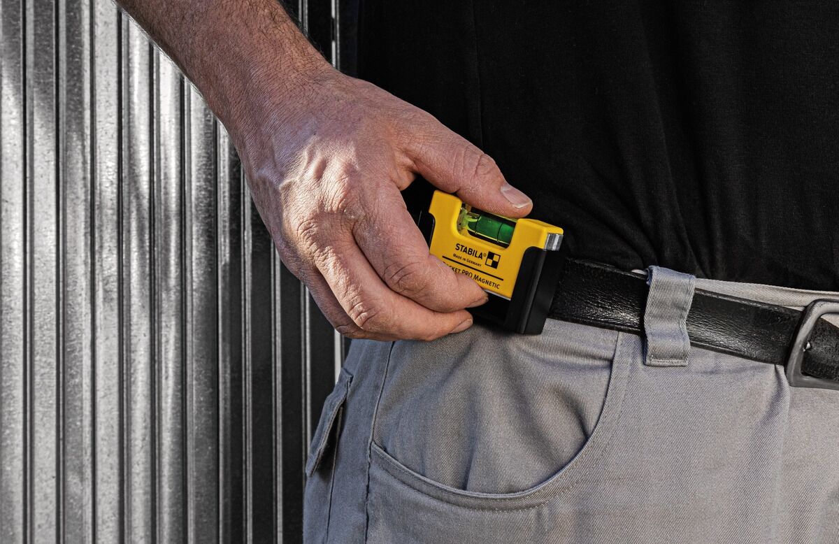 STABILA Taschenwasserwaage Pocket PRO Magnetic STABILA Taschenwasserwaage Pocket PRO Magnetic