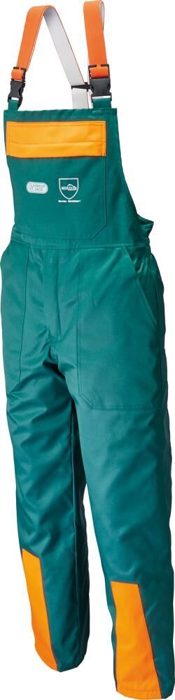 WATEX Schnittschutzlatzhose FJ Des.A,Cl.1,48,grün/orange WATEX Schnittschutzlatzhose FJ Des.A,Cl.1,48,grün/orange