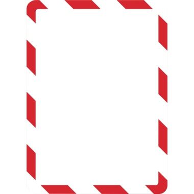 Tarifold Magnetrahmen Safety Line 194973 DIN A4 PVC rt/ws 2 St./Pack.