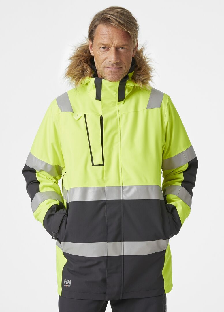 HELLY HANSEN ALNA 2.0 Winterparka 71393 yellow/ebony, Gr. S HELLY HANSEN ALNA 2.0 Winterparka 71393 yellow/ebony, Gr. S
