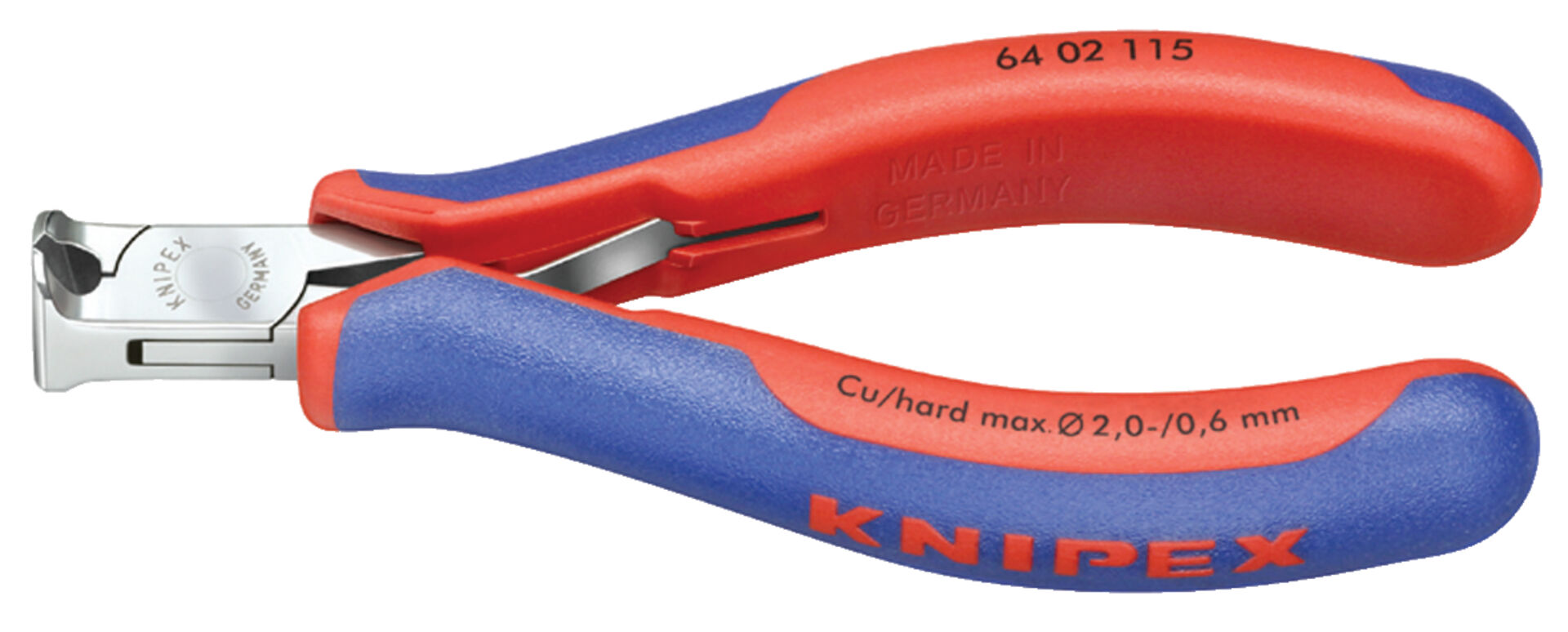 KNIPEX 64 02 115 Elektronik-Vornschneider m Mehrk. 115 mm