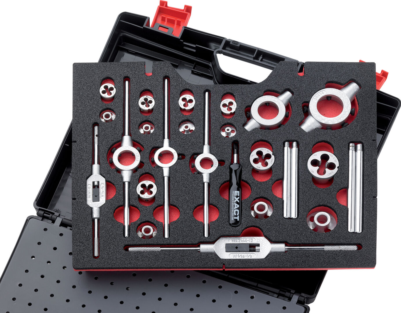 EXACT Gewindesortiment inkl. Koffer GS 61, 61-teilig, HSS-E