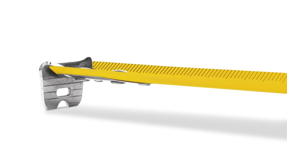 STABILA Taschenbandmaß BM 100, 8m, metrische Skala