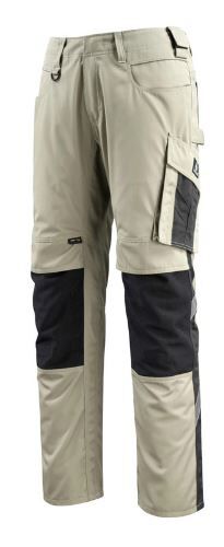 MASCOT Unique Bundhose Mannheim Gr. 82C54 hellkhaki/schwarz 12679-442
