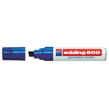 edding Permanentmarker 800 4-800003 4-12mm Keilspitze nachfüllbar bl