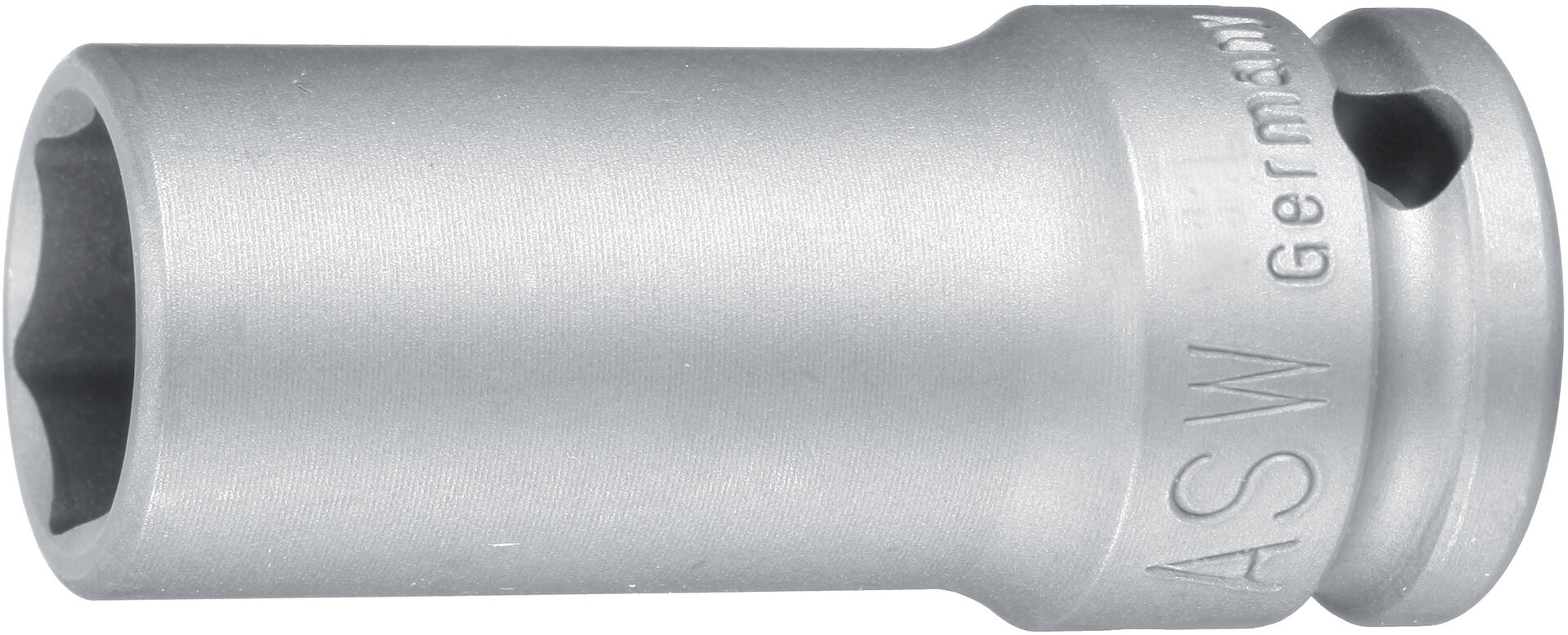 ASW Kr.-Steckschl.-Eins. 1/2" Schlüsselweite 10 mm lang, Länge 78 mm
