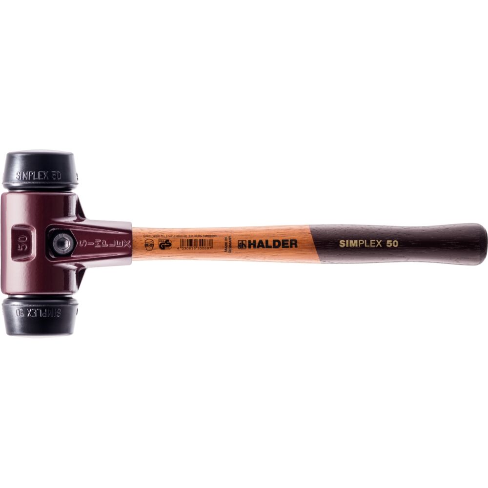HALDER Schonhammer SIMPLEX Gummi 80mm HALDER Schonhammer SIMPLEX Gummi 80mm