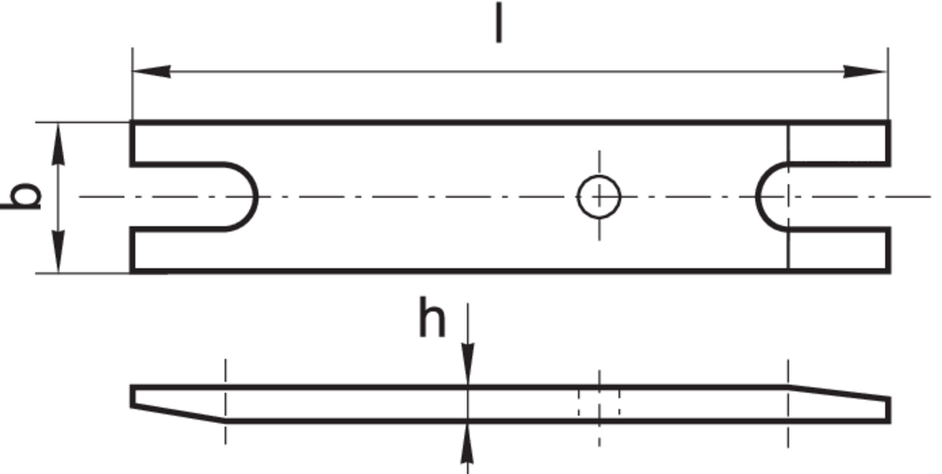 Abdrückgabel ADG Gr.1 B 6 Albrecht