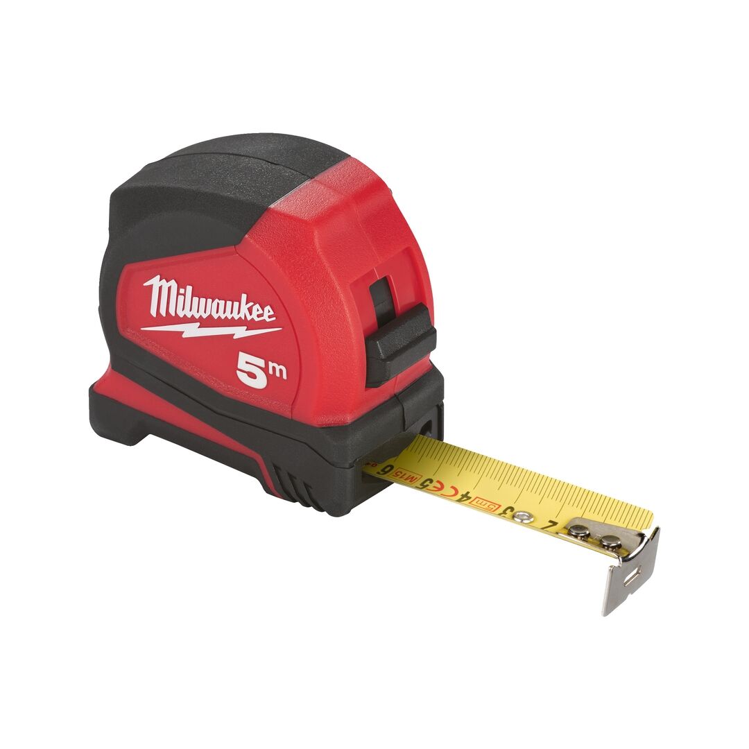 MILWAUKEE Premium-Bandmaß 5m 33mm breites Band nicht-magnetisch MILWAUKEE Premium-Bandmaß 5m 33mm breites Band nicht-magnetisch