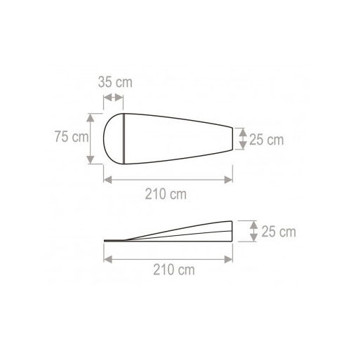 VAUDE Inlet Mummy Schlafsack-Inlet Biwak I.2 red VAUDE Inlet Mummy Schlafsack-Inlet Biwak I.2 red