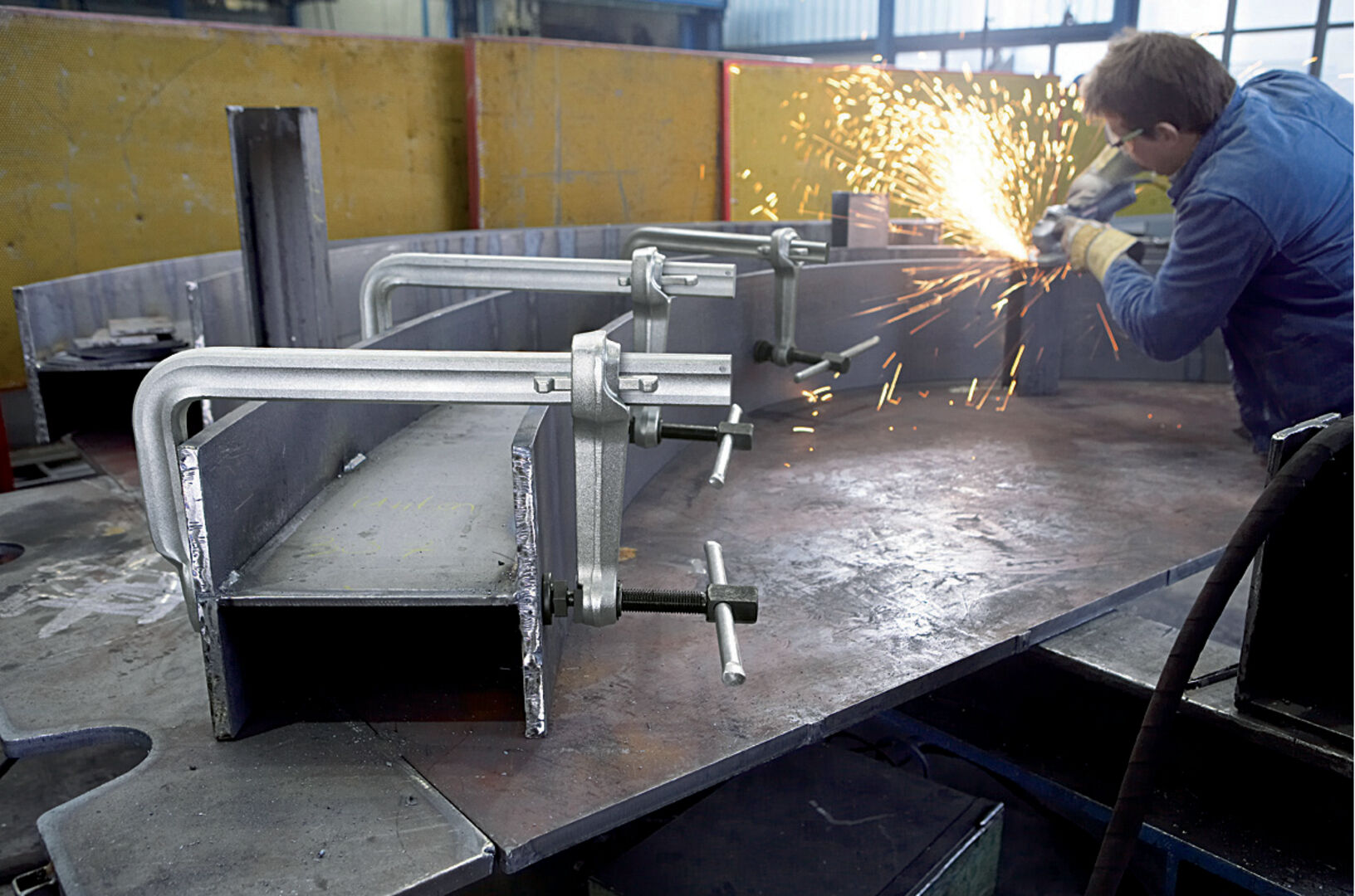 BESSEY Stahlbau-Schraubzwinge 300 x 175 mm