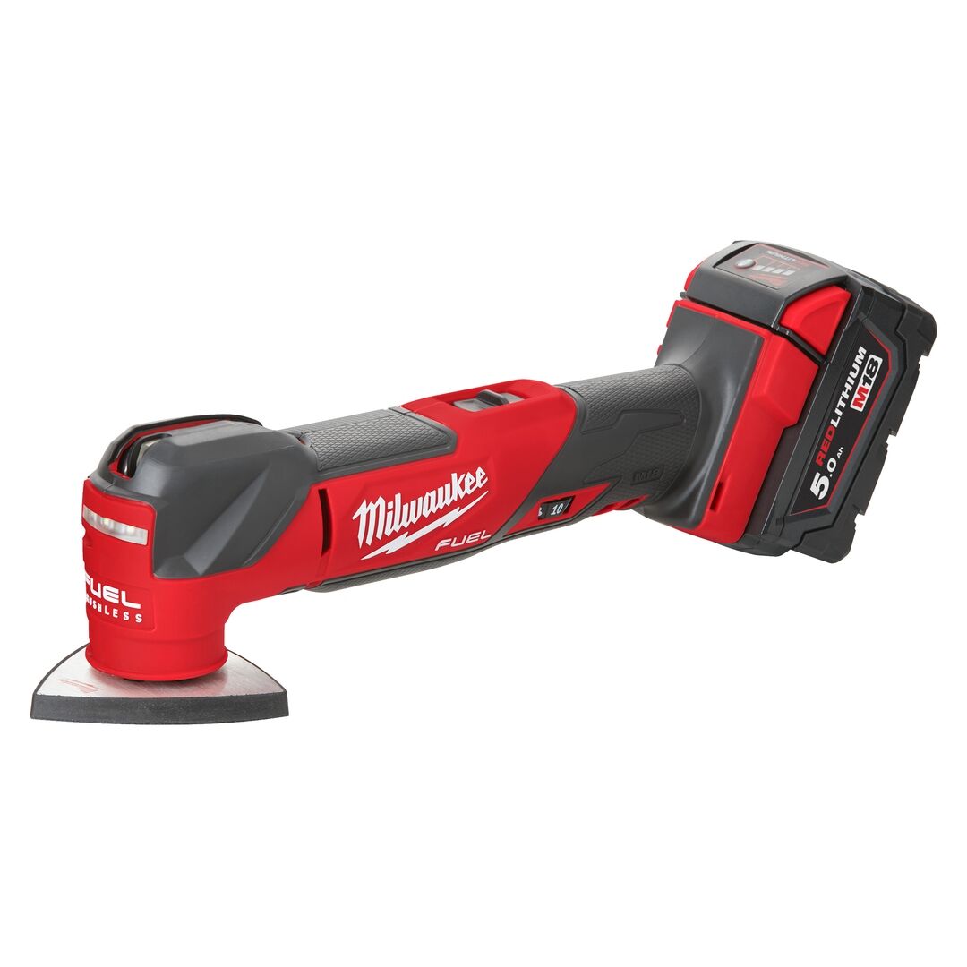 MILWAUKEE Akku-Multitool in HD Box FUEL M18FMT-502X, 2x5Ah, Ladegerät MILWAUKEE Akku-Multitool in HD Box FUEL M18FMT-502X, 2x5Ah, Ladegerät