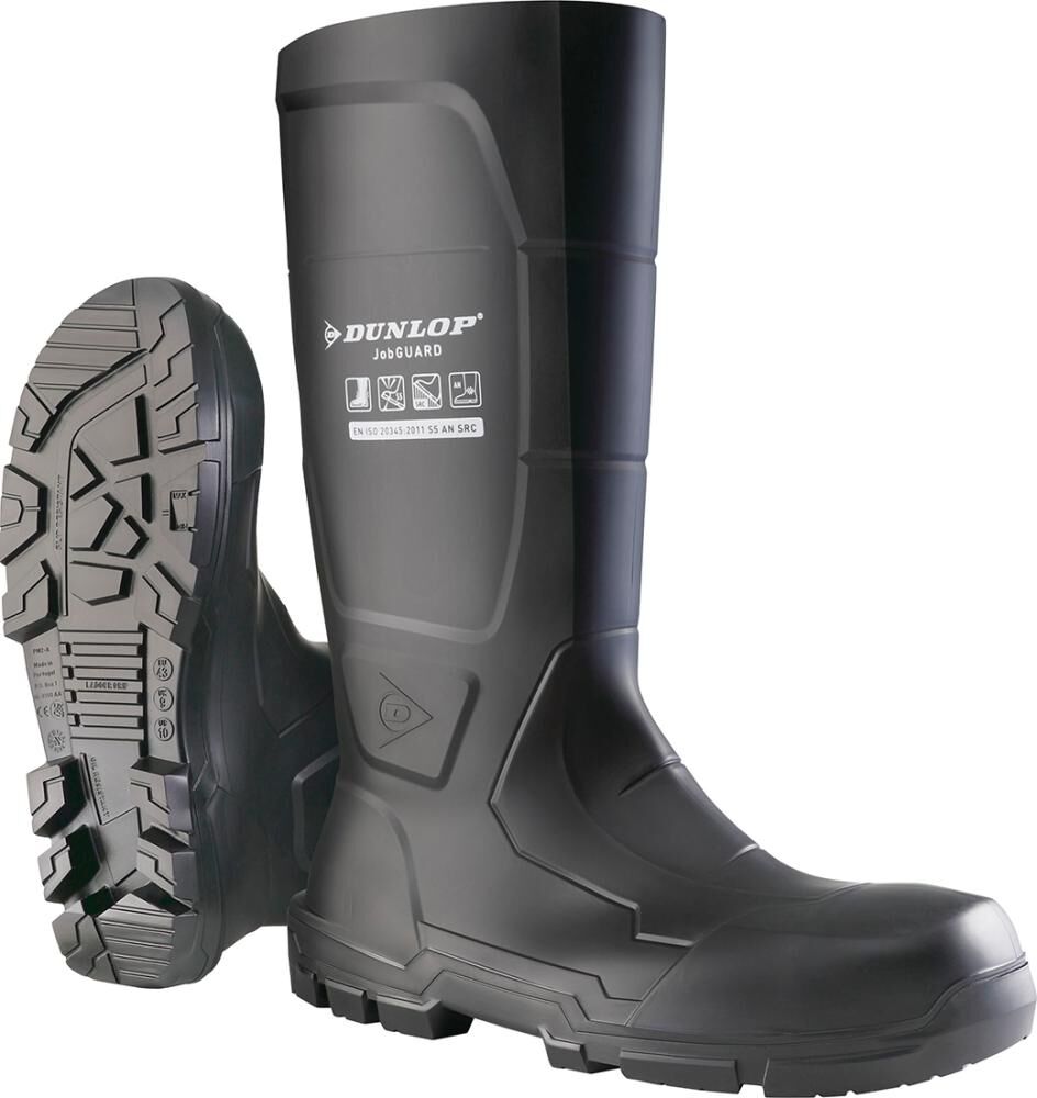 DUNLOP Stiefel JobGUARD Full Safety schwarz S5 Größe 37 DUNLOP Stiefel JobGUARD Full Safety schwarz S5 Größe 37