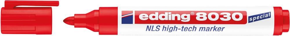EDDING Marker NLS high-tech 8030 4-8030002 1,5-3mm rot EDDING Marker NLS high-tech 8030 4-8030002 1,5-3mm rot