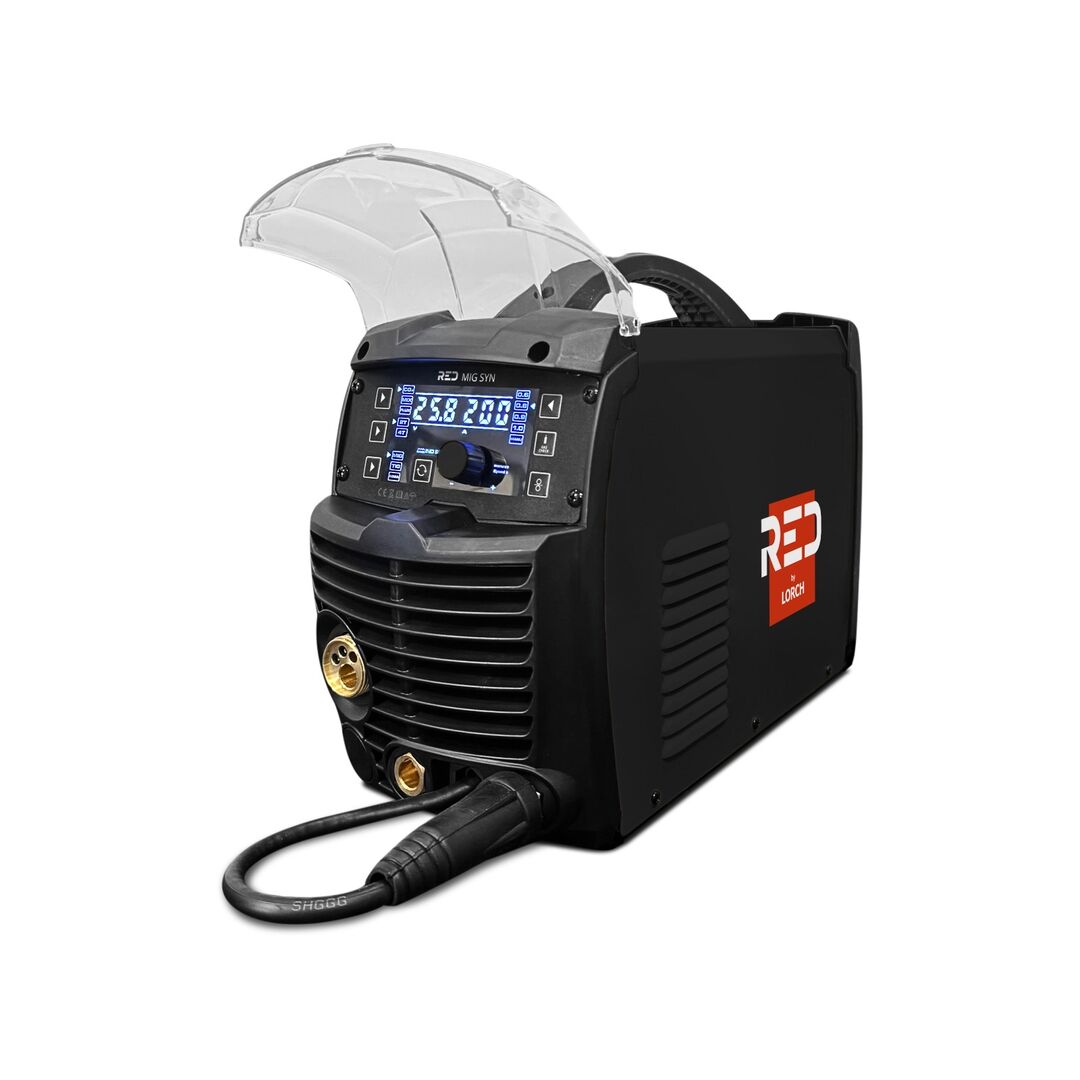 RED by Lorch MIG/MAG Schweissgerät MIG 210 Syn m. Brenner, Maka, Druckm.