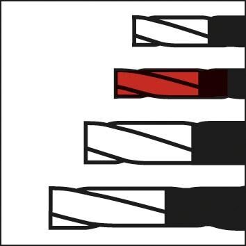 FORMAT Entgratfräser NC DIN6527 VHM 4,0mm 90 Grad FORMAT Entgratfräser NC DIN6527 VHM 4,0mm 90 Grad