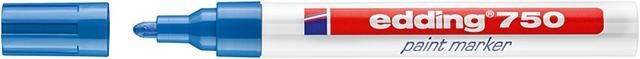 edding Lackmarker 750 4-750003 2-4mm Rundspitze permanent blau edding Lackmarker 750 4-750003 2-4mm Rundspitze permanent blau